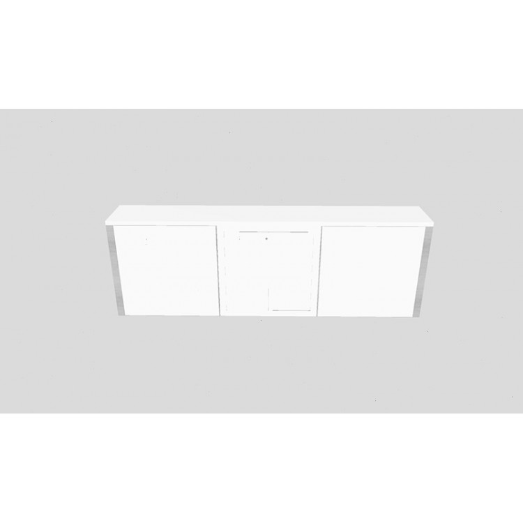 Exhibition Counter Hire Berlin, Rent Reception Desk, Lockable Cabinet